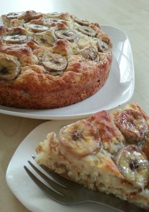 ノンオイルで！豆腐とバナナのケーキ-レシピのメイン写真