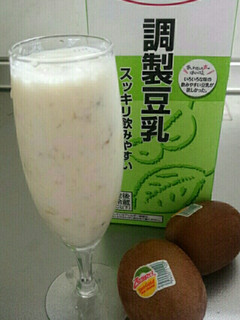 豆乳キウイジュース-レシピのメイン写真