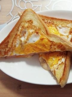 簡単オシャレに♪フライパンでホットサンド-レシピのメイン写真