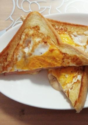 簡単オシャレに♪フライパンでホットサンド-レシピのメイン写真