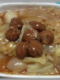 ミートボールを使った酢豚風煮-レシピのメイン写真