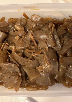 こんにゃくのニンニク醤油炒め-レシピのメイン写真