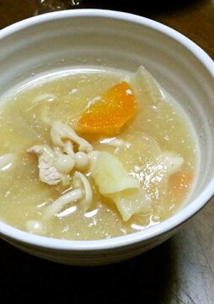 すりごまで美味しい豚汁-レシピのメイン写真