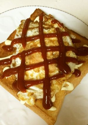 ターンオーバー・トースト-レシピのメイン写真