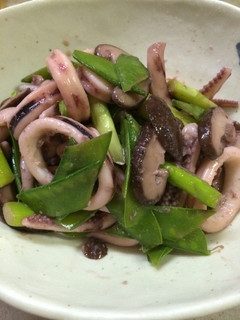 簡単♪イカと色々野菜の炒め物-レシピのメイン写真