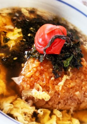 簡単！スープおにぎり-レシピのメイン写真
