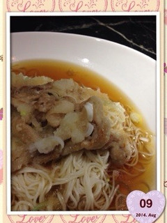豚タツタおろしそうめん-レシピのメイン写真