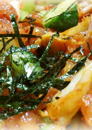 マグロのキムチ和え-レシピのメイン写真
