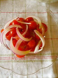 ミニトマトと紫玉ねぎのマリネ-レシピのメイン写真