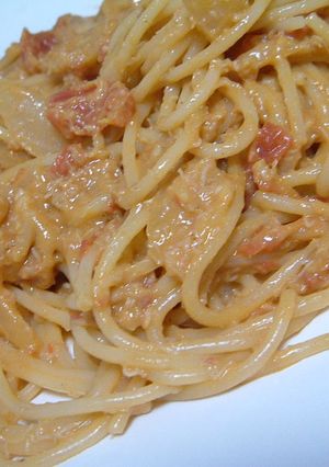 カニのトマトクリームパスタ-レシピのメイン写真