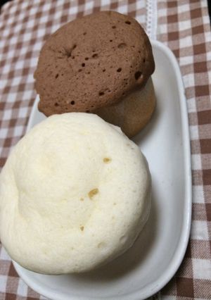 ふわふわ蒸しパン-レシピのメイン写真
