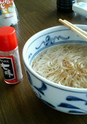 即席！！！にゅう麺。-レシピのメイン写真