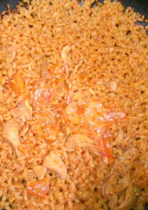 中華味噌で、キムチチキンライス-レシピのメイン写真
