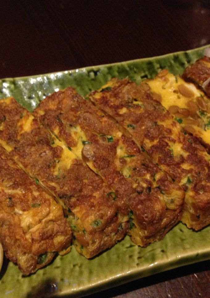 納豆の卵焼き-レシピのメイン写真