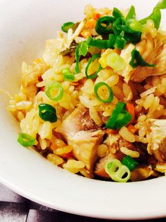 鶏だし炊き込みおこわ-レシピのメイン写真
