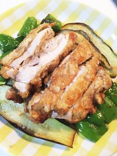 ☆茄子とチキンの油淋鶏★-レシピのメイン写真