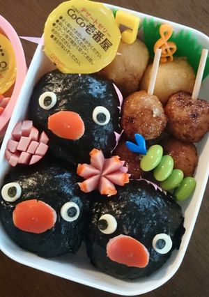 キャラ弁ペンギンピングー★-レシピのメイン写真