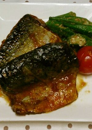 鯖(秋刀魚・鯵・鰯)のさっぱり照り焼き-レシピのメイン写真