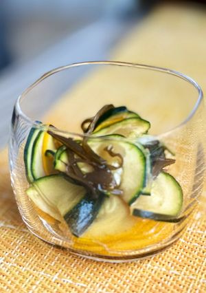 副菜　ズッキーニの塩昆布マリネ-レシピのメイン写真