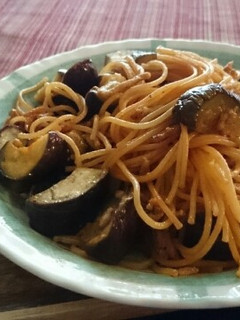 簡単☆ルクエで茄子のボロネーゼパスタ☆-レシピのメイン写真