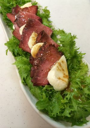 ザ・パーティー＊わさび菜なローストビーフ-レシピのメイン写真