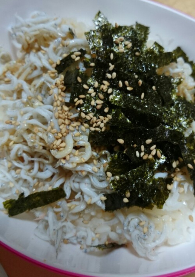 しらすの韓国風丼ずぼら飯-レシピのメイン写真