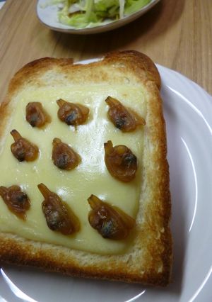 あさりの佃煮のチーズトースト-レシピのメイン写真