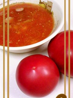 ●生トマトスープ●-レシピのメイン写真