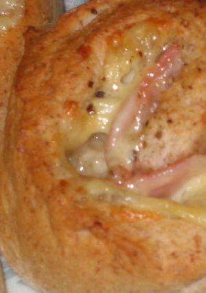 チーズ＆ベーコンパン。手捏ねパン-レシピのメイン写真