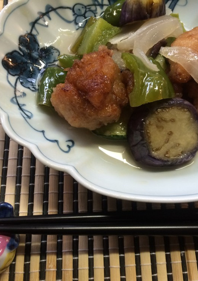 梅酢でさっばり鶏と夏野菜の南蛮酢漬け-レシピのメイン写真
