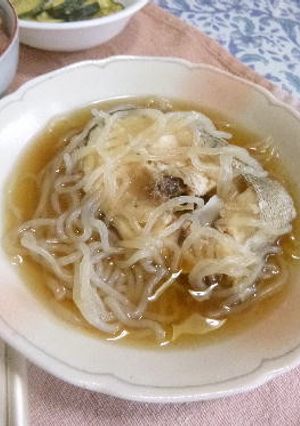 鱈と白滝の麺つゆ煮-レシピのメイン写真