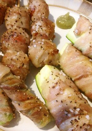 夏野菜の豚バラ巻き-レシピのメイン写真