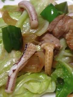 鶏ガラで野菜炒め-レシピのメイン写真