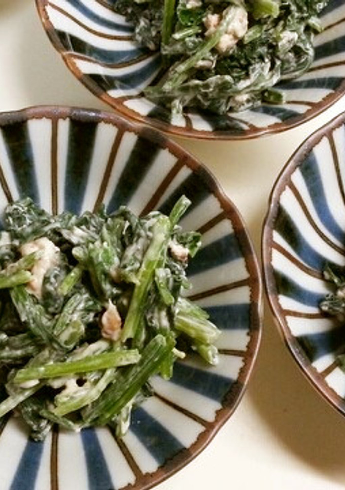 ほうれん草のクリームチーズ和え-レシピのメイン写真