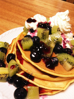 簡単手作りふわふわホットケーキ-レシピのメイン写真