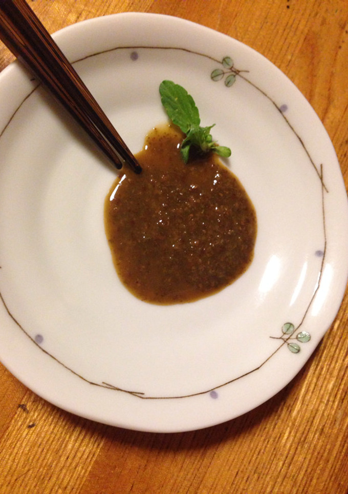 これぞ日本人の味☆山椒の実ソース-レシピのメイン写真