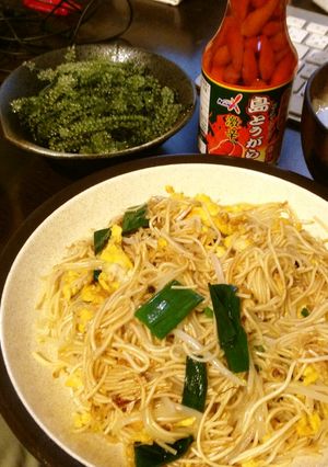 くっつかない！ソーメンチャンプルー-レシピのメイン写真