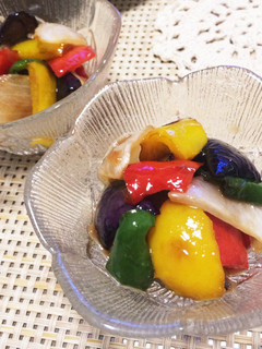 暑い日に!夏野菜の梅マリネ♡-レシピのメイン写真