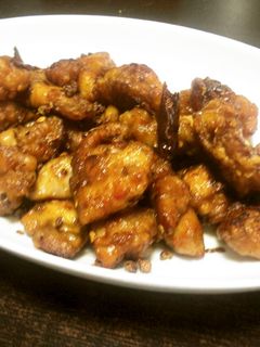 鶏唐揚げのピリ辛炒め-レシピのメイン写真
