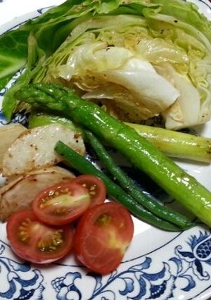 新鮮野菜の焼きサラダ-レシピのメイン写真