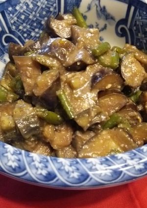 なす味噌炒め♪（なすのてっか味噌）-レシピのメイン写真