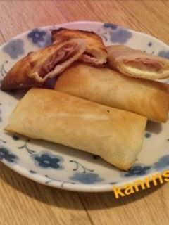 クリチと生ハムで簡単春巻き-レシピのメイン写真