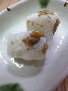 あさりの佃煮のおにぎり-レシピのメイン写真