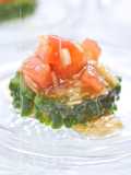 簡単◎夏野菜サラダ♪おめかしジュレ仕立て