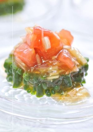 簡単◎夏野菜サラダ♪おめかしジュレ仕立て-レシピのメイン写真