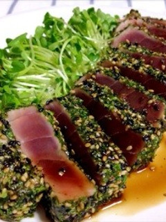 ごま衣で糖質オフ!風味満点まぐろカツレツ-レシピのメイン写真