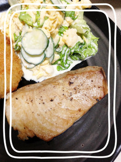まぐろステーキ~わさびソースと~-レシピのメイン写真