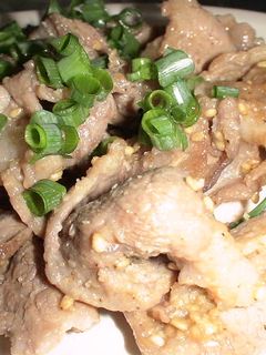 豚肉のごま炒め-レシピのメイン写真