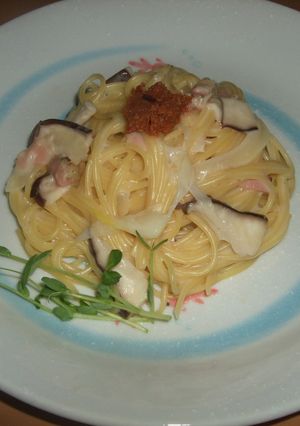 ふぐの子クリームパスタ-レシピのメイン写真