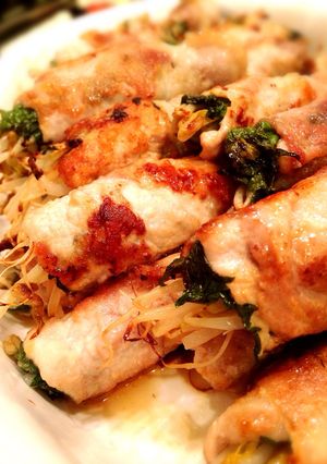もやしと大葉の豚肉巻き-レシピのメイン写真